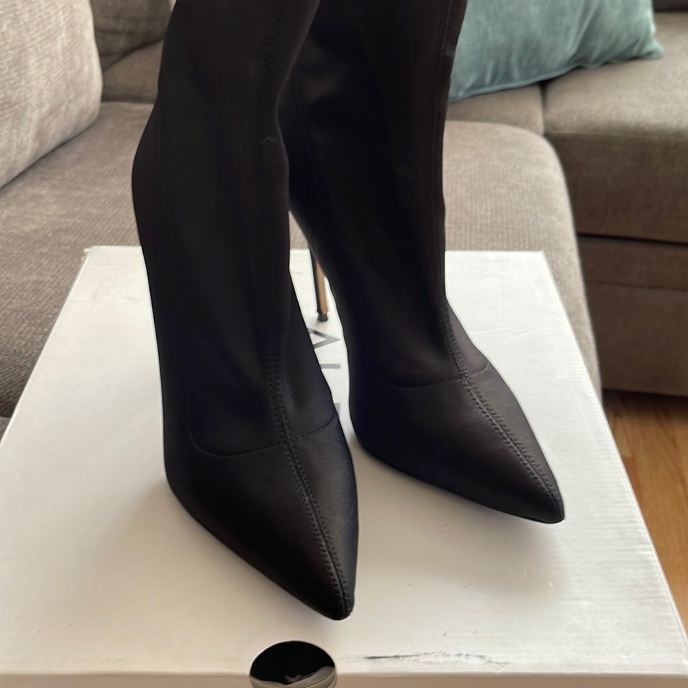 Black slip on Aldo boot size 9 wore few times